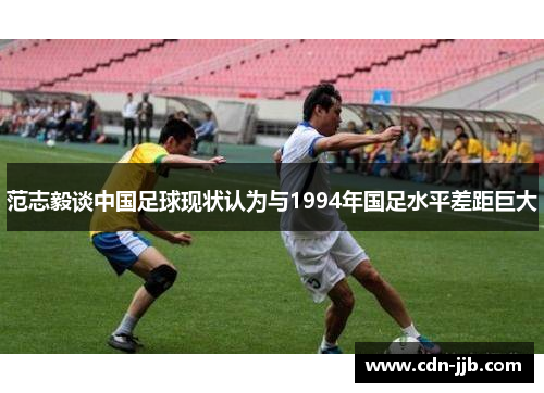 范志毅谈中国足球现状认为与1994年国足水平差距巨大