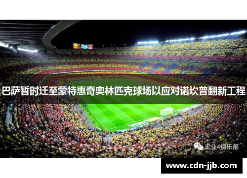 巴萨暂时迁至蒙特惠奇奥林匹克球场以应对诺坎普翻新工程